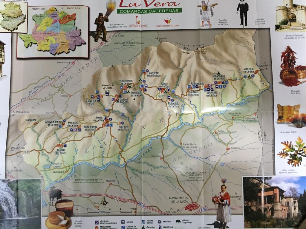 Guijo de Santa Bárbara Casa Rural Sierra De Tormantos المظهر الخارجي الصورة